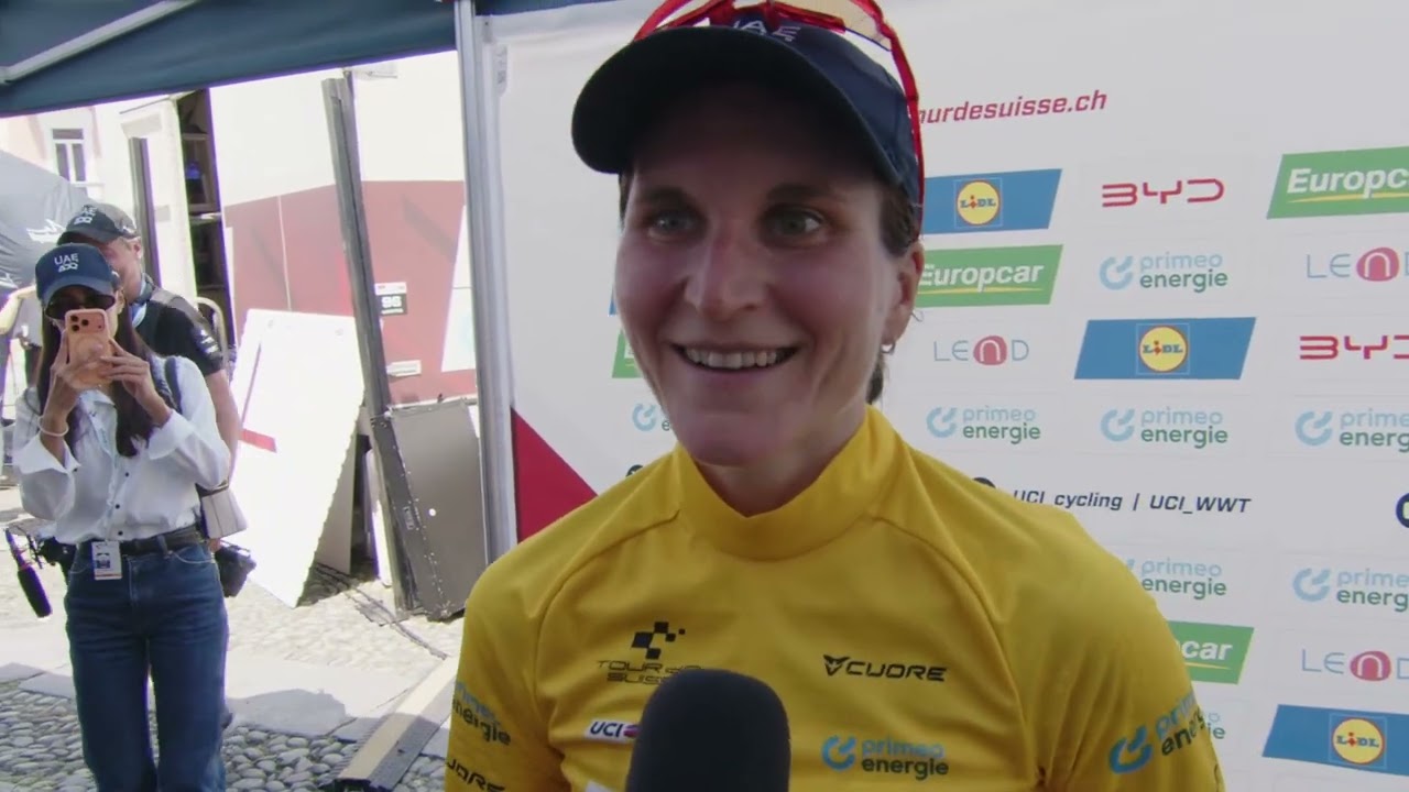 Longo Borghini improvises for solo win and yellow jersey