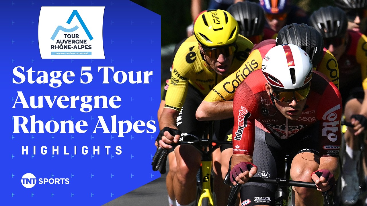 Van Aert unleashes dominant sprint to win Stage 5