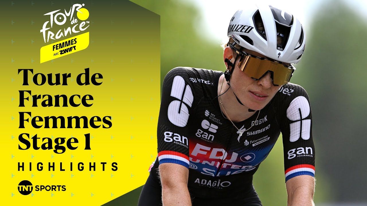 Wiebes powers to yellow on Tour de France Femmes opener