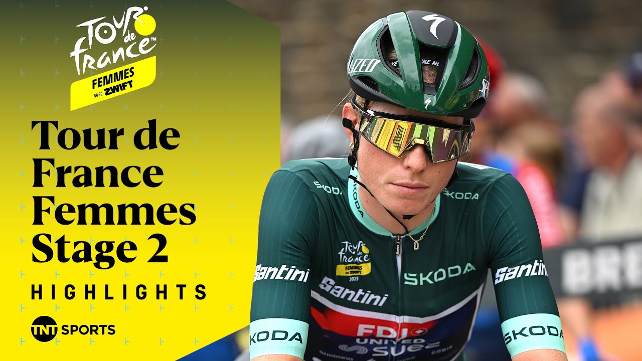 Wiebes wins chaotic sprint as Garcia is caught at the last