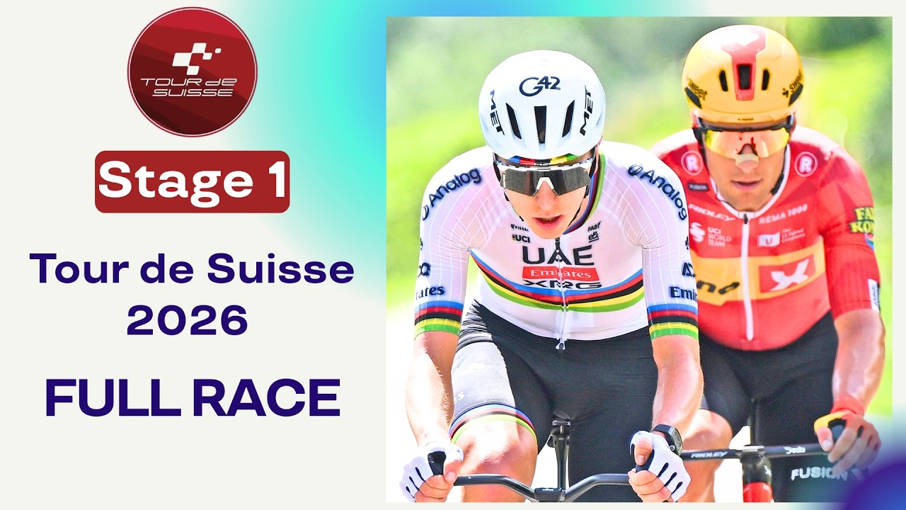 Pogačar demolishes Tour de Suisse opener with 71 km solo attack