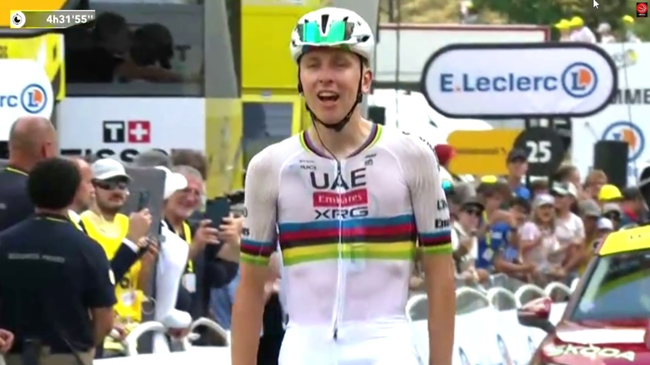 Pogačar demolishes rivals on first Tour summit finish