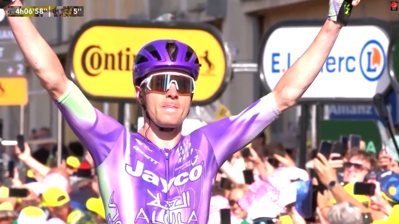 Schmid pips Tejada on longest Tour de France stage