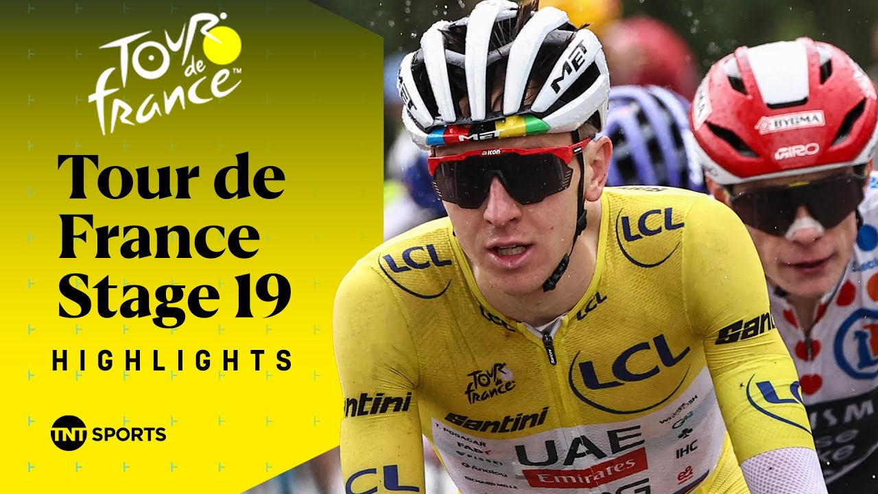 Pogačar conquers the rain-soaked La Plagne on stage 19