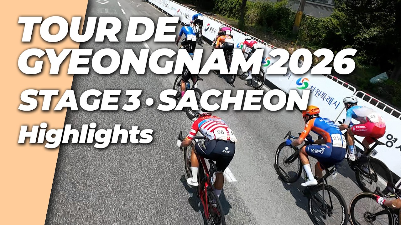 Walsh wins chaotic bunch sprint at Tour de Gyeongnam
